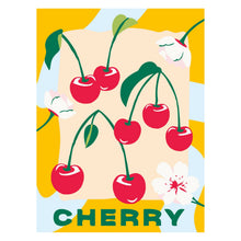 Canvas pinta por número: Cerezas Estilo Moderno