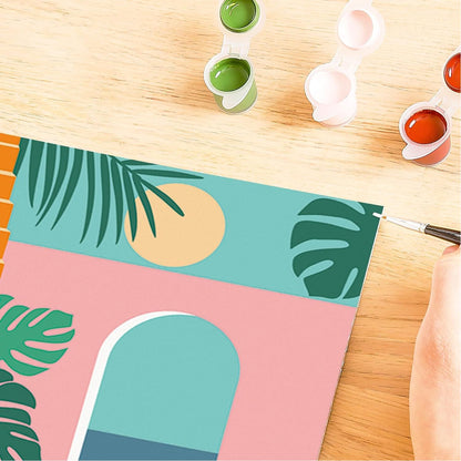 Canvas pinta por número: Modo Vacaciones