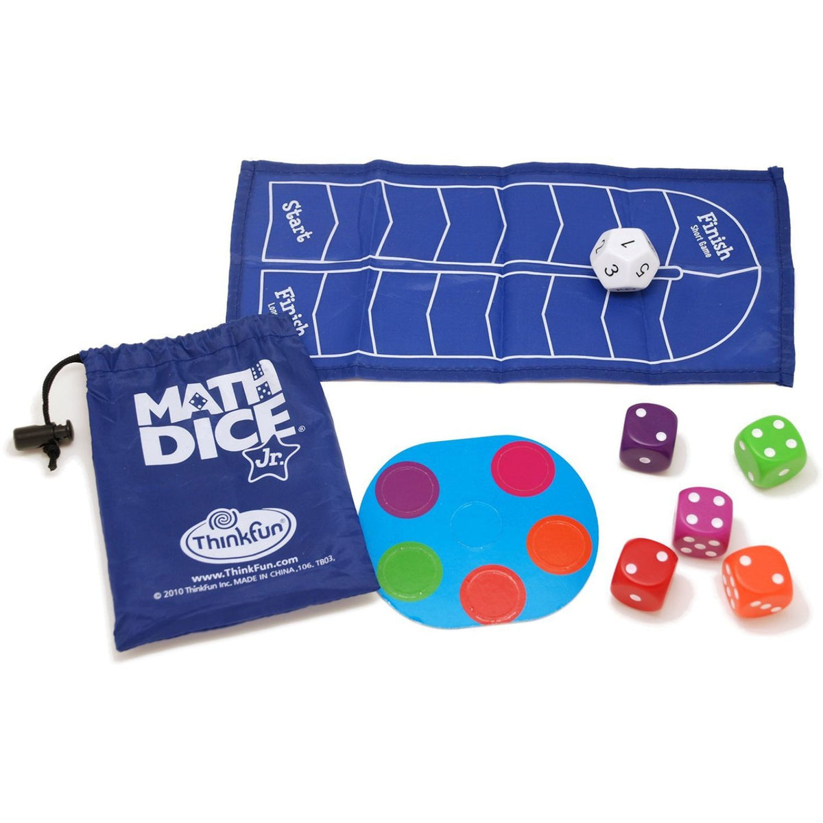 Juego de Dados Math Dice Junior - ThinkFun