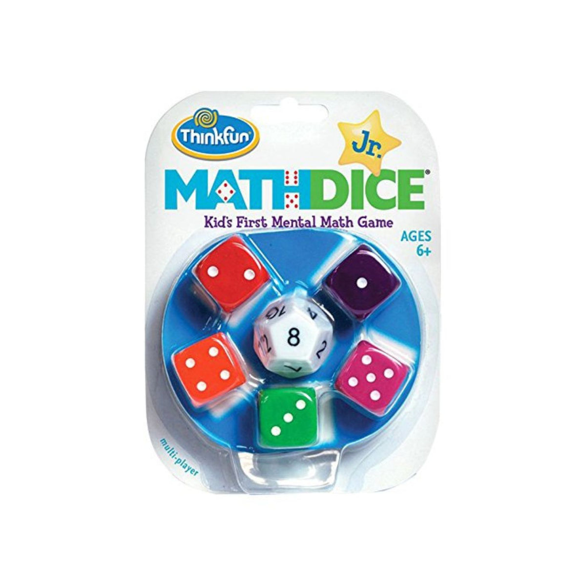 Juego de Dados Math Dice Junior - ThinkFun