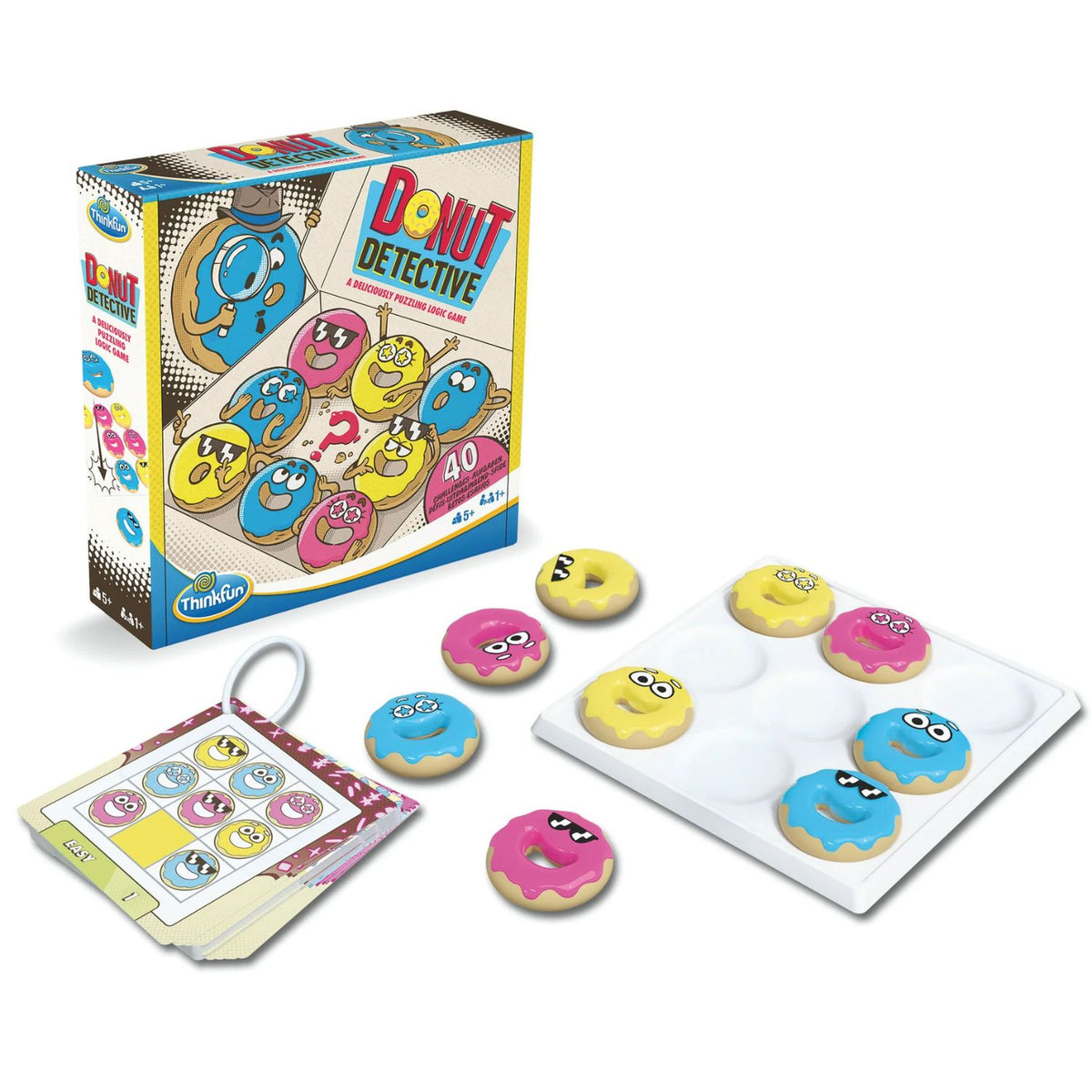 Juego de Ingenio Donut Detective - ThinkFun
