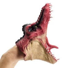 Títere de dinosaurio