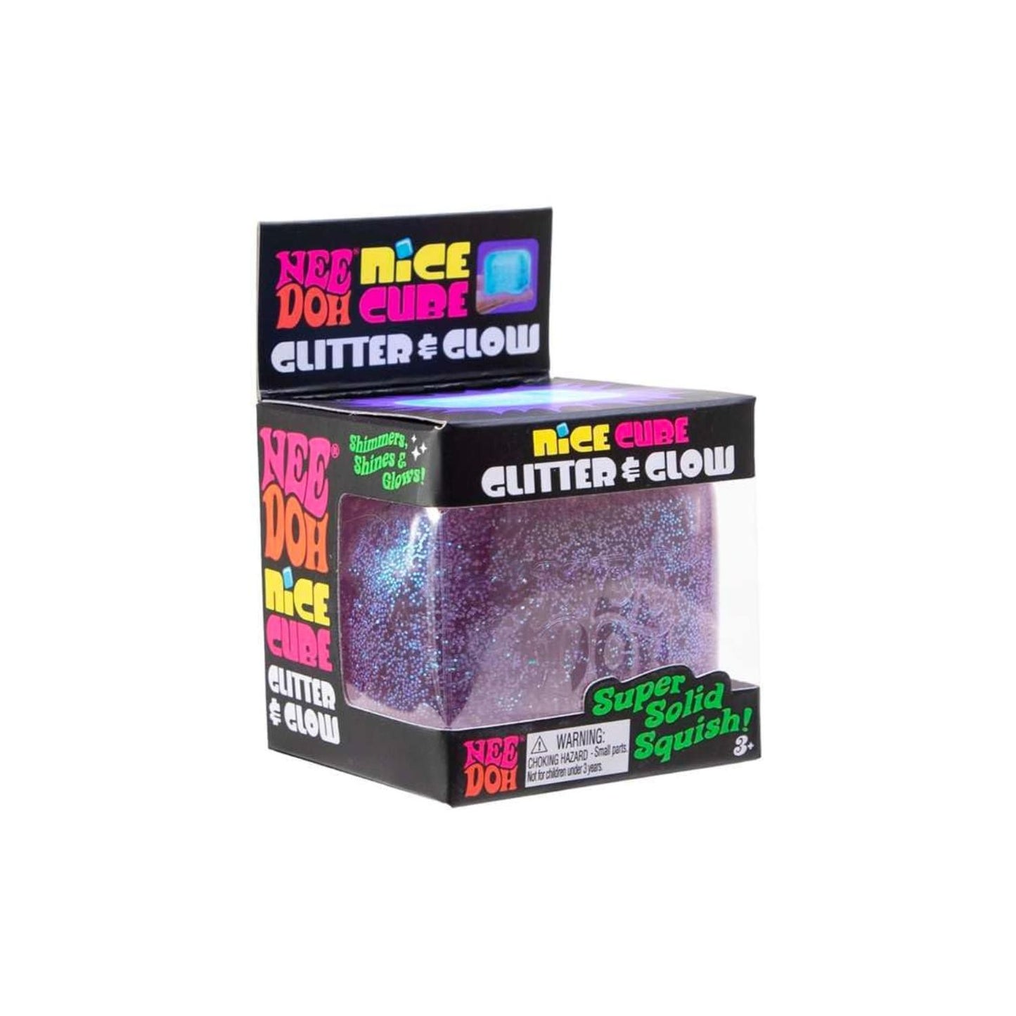 Nice Cube Glitter & Glow Nee Doh Cubo antiestrés