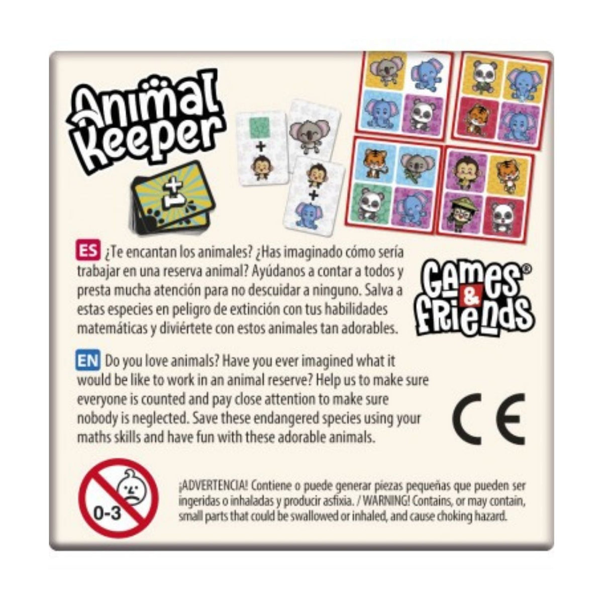 Juego Animal Keeper De Bolsillo