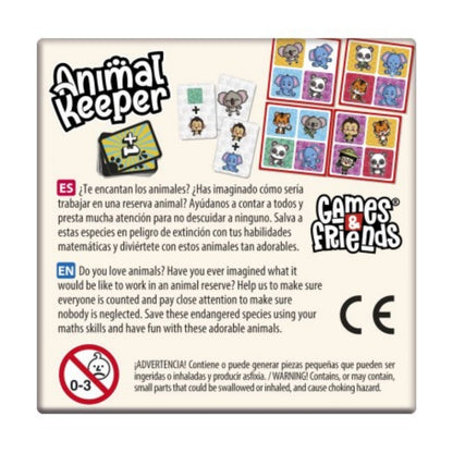 Juego Animal Keeper De Bolsillo