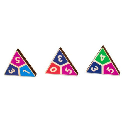 Domino Triangular Metal Box