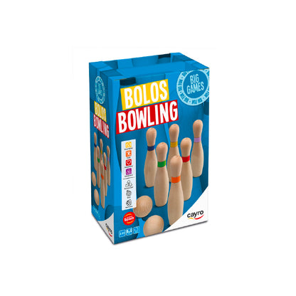 Bolos Bowling de madera