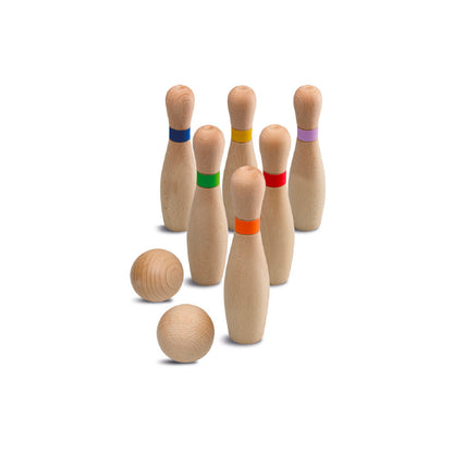 Bolos Bowling de madera
