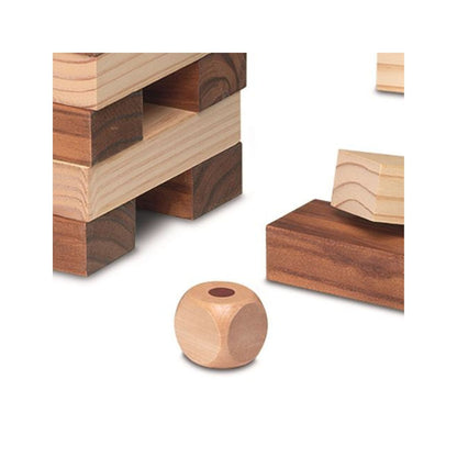 Block & Block Torre de Bloques 2 Colores de Madera
