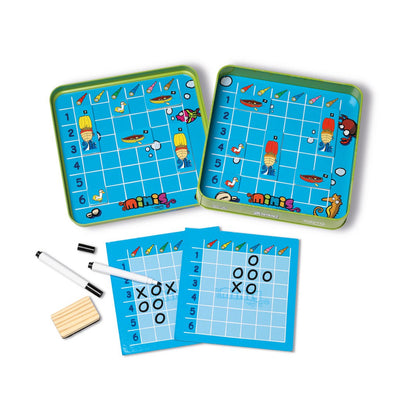 Arrr! Juego Batalla Naval Metálico para viaje