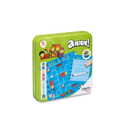 Arrr! Juego Batalla Naval Metálico para viaje