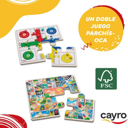 Juego Ludo-Oca Metal Box Viajes