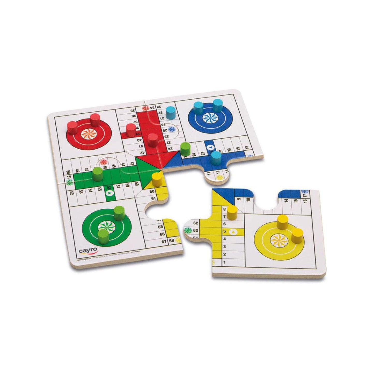Juego Ludo-Oca Metal Box Viajes