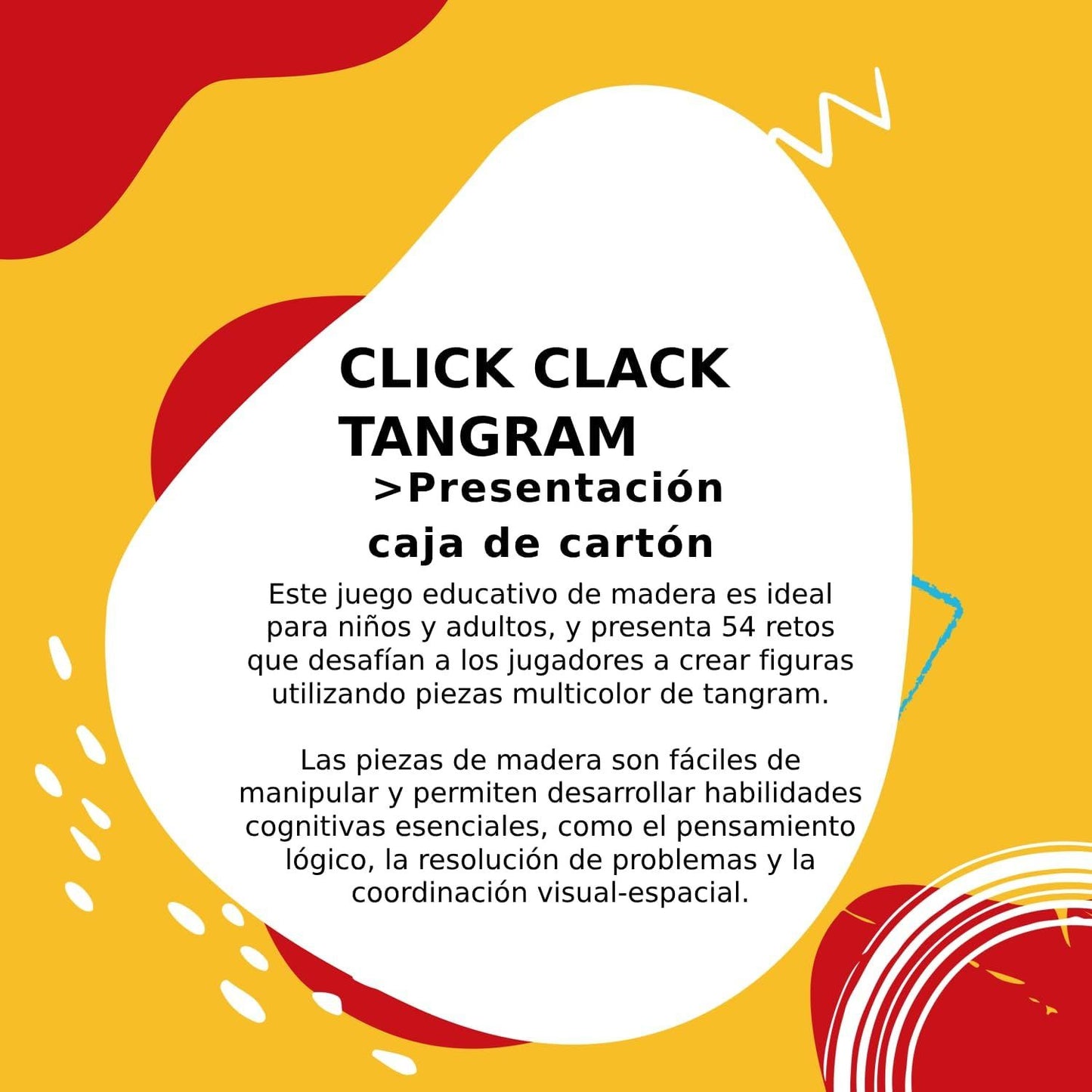 Click Clack Tangrama Magnético