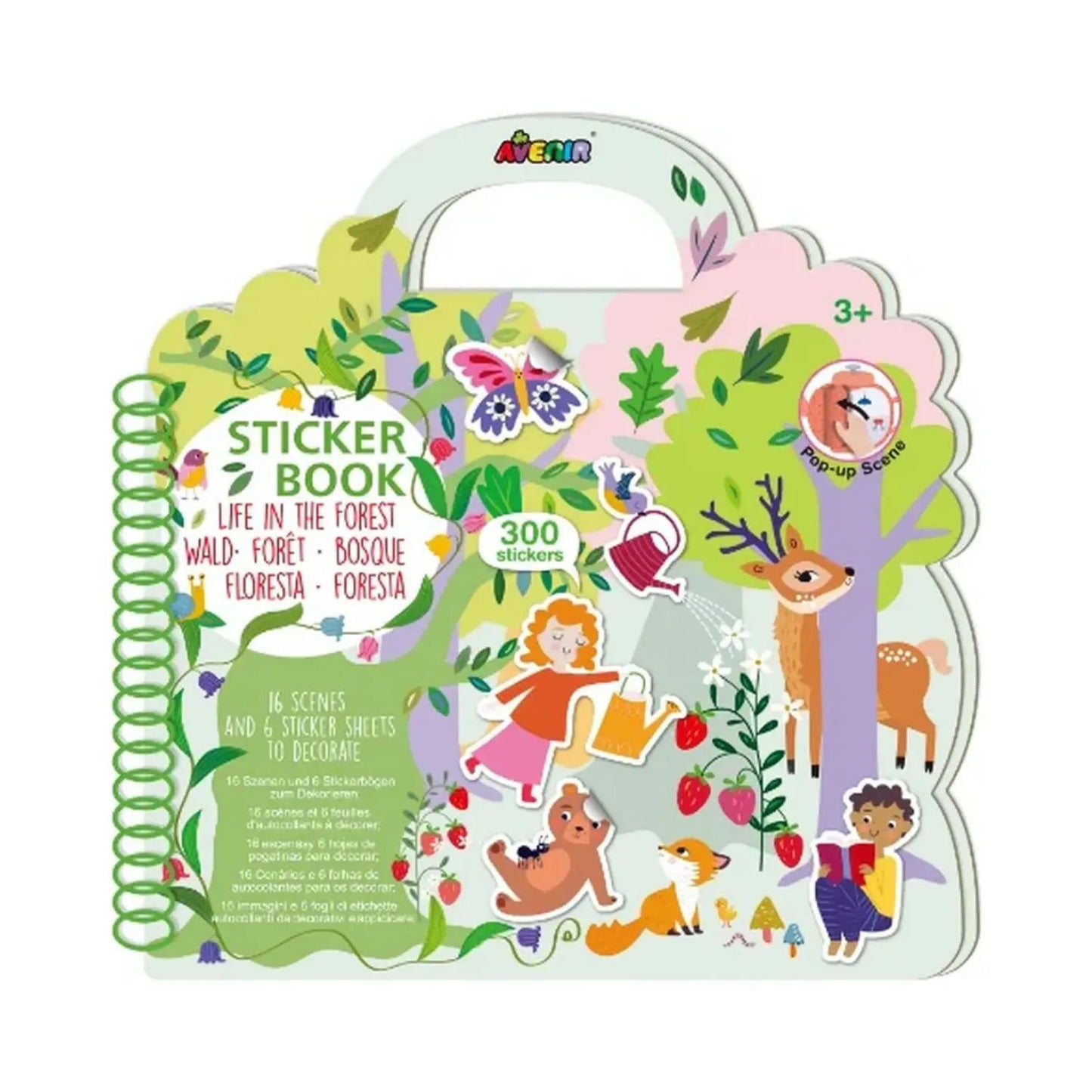 Libro de Stickers - Vida en el Bosque