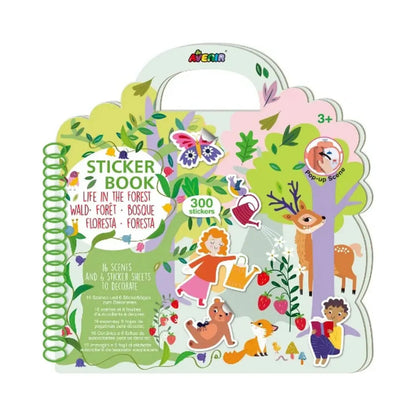 Libro de Stickers - Vida en el Bosque