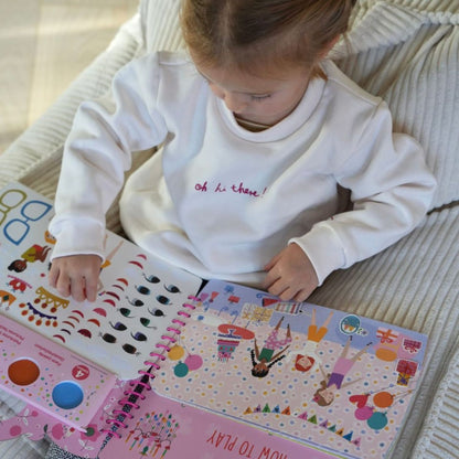 Libro de Stickers y Maquillaje Facial - Vestirse Divertido