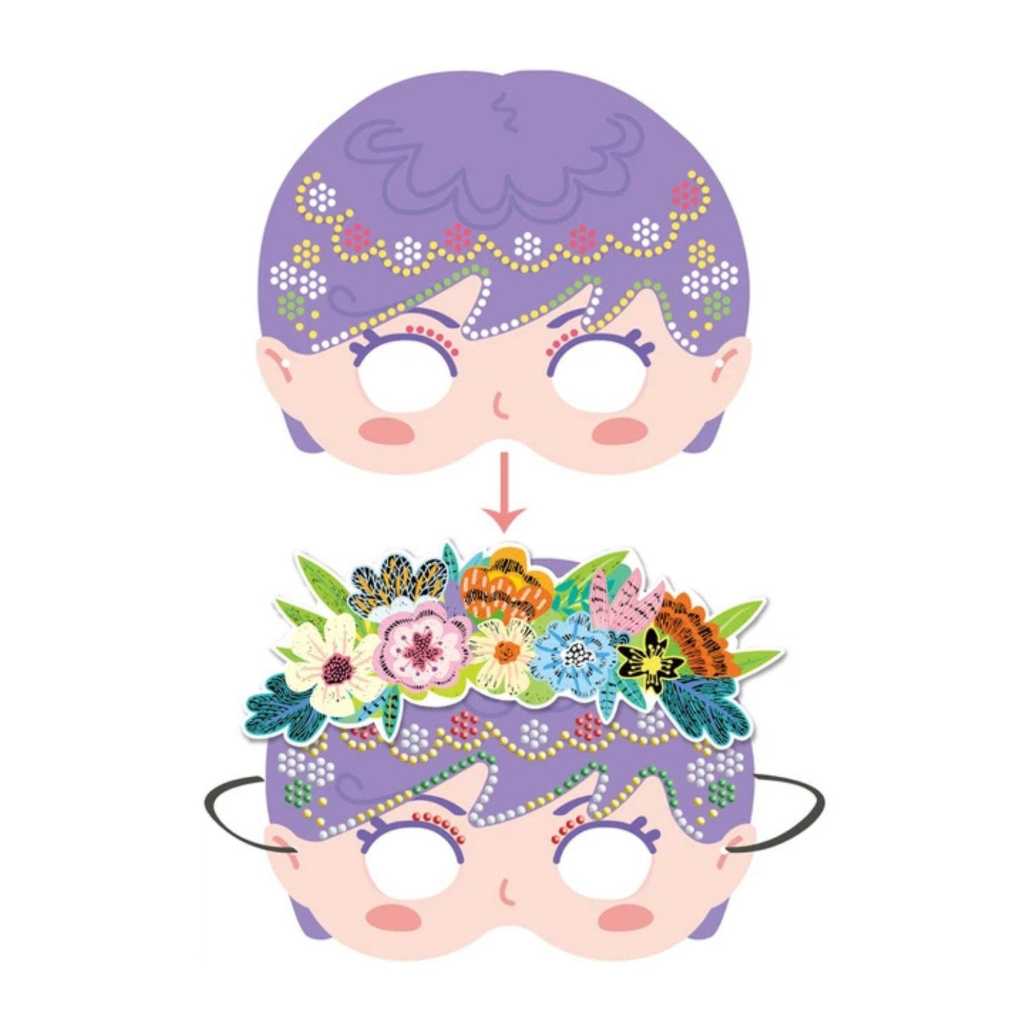 Set Mascaras de Princesas