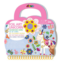 Libro de Arte con Láminas Metalizadas Unicornio