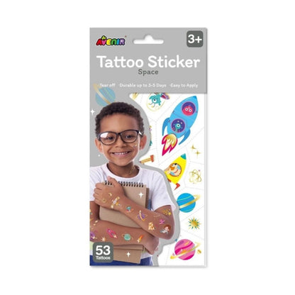 Set de Tatuajes Temporales - Espacio
