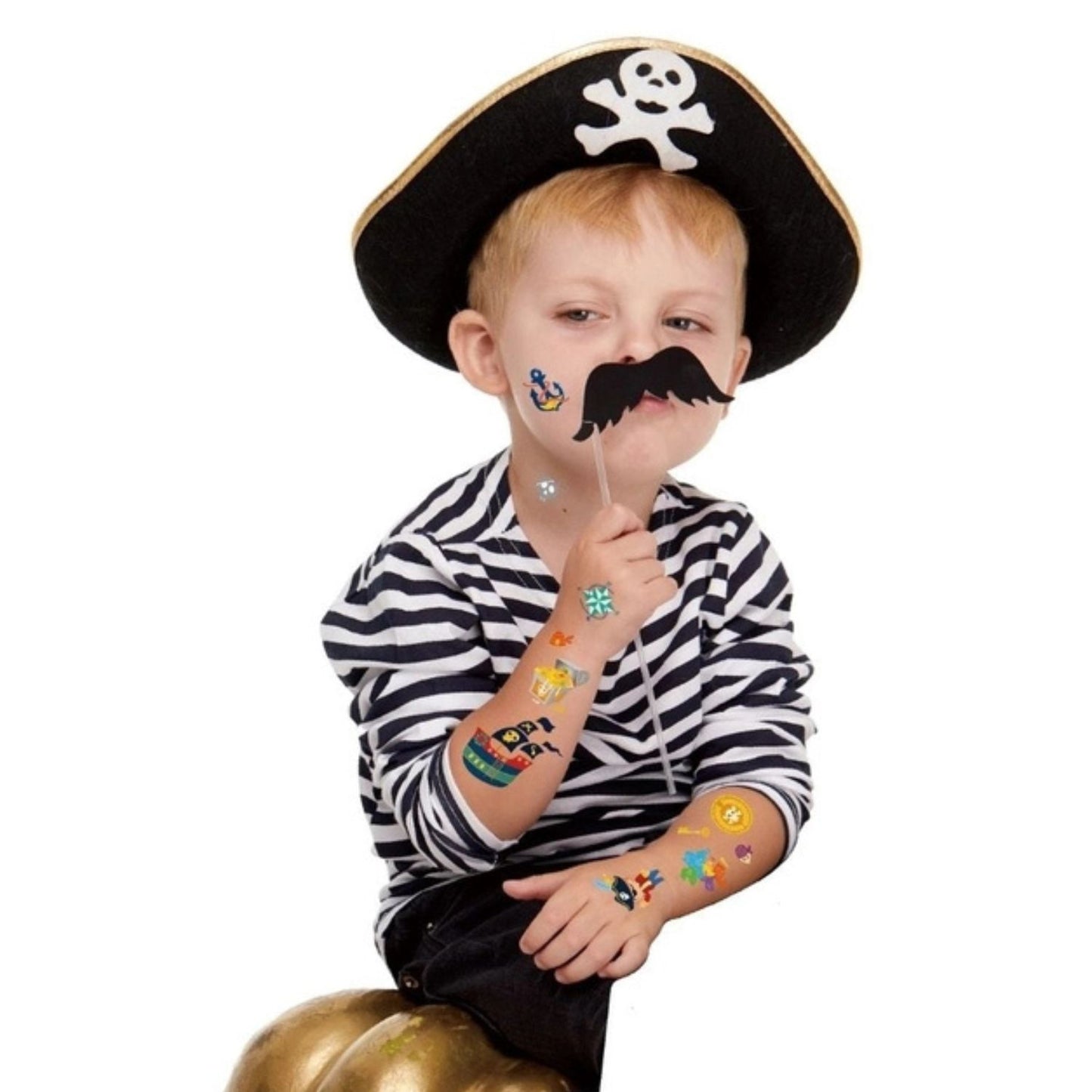 Set de Tatuajes Temporales - Piratas