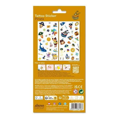 Set de Tatuajes Temporales - Piratas