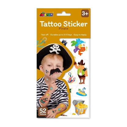 Set de Tatuajes Temporales - Piratas