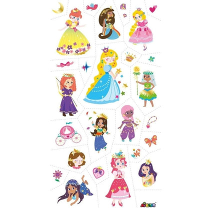 Set de Tatuajes Temporales - Princesas
