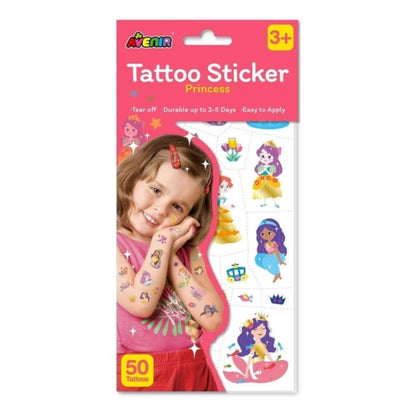 Set de Tatuajes Temporales - Princesas