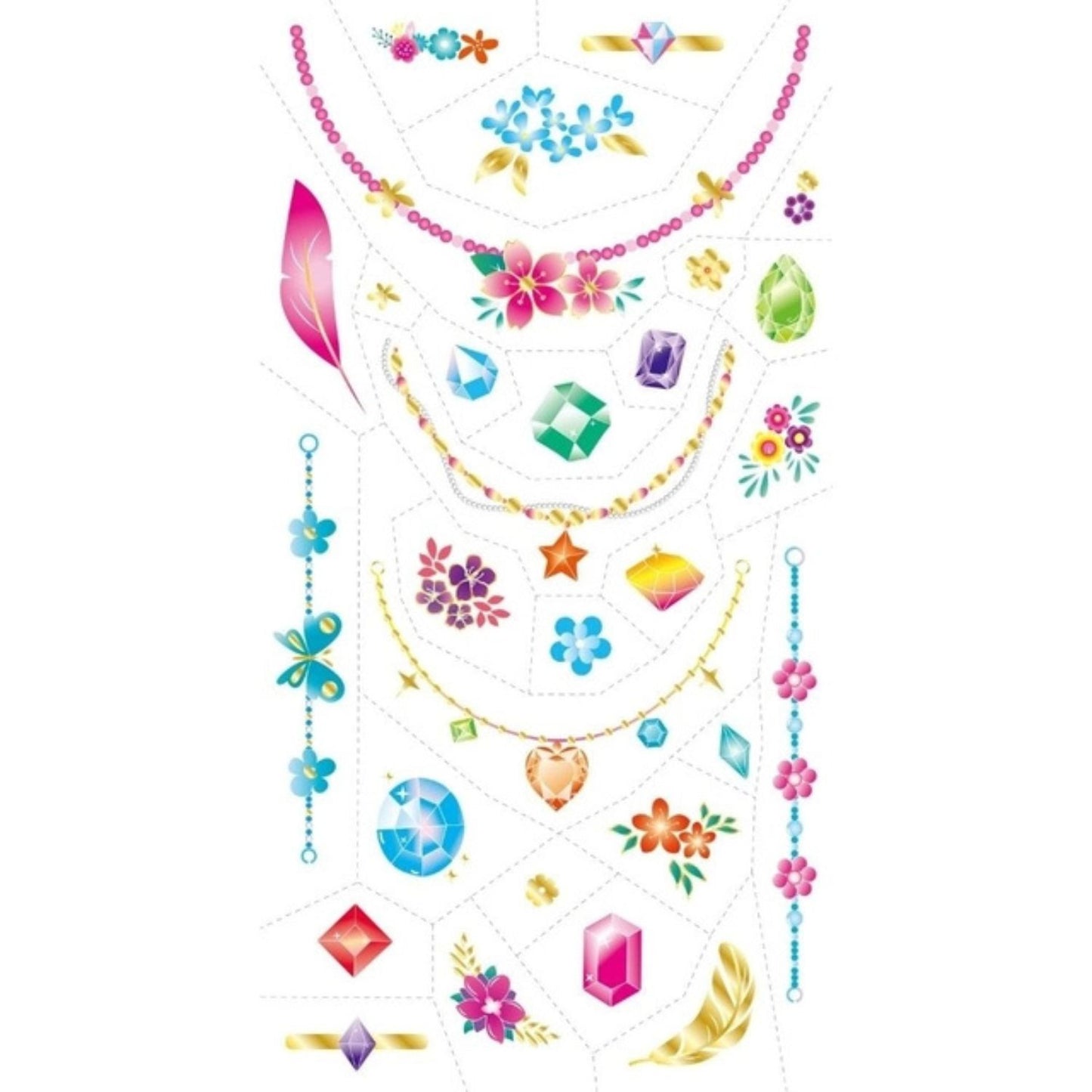 Set de Tatuajes Temporales - Joyas