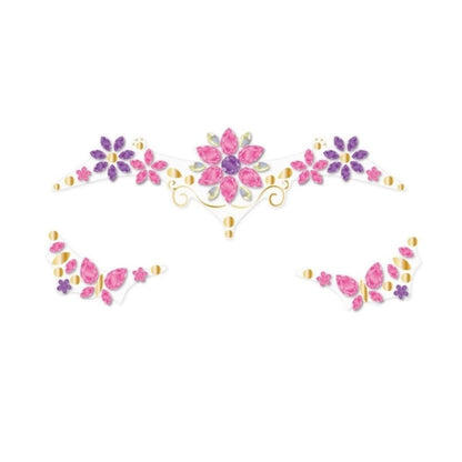 Set de Gemas Faciales - Flores