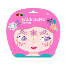Set de Gemas Faciales - Flores