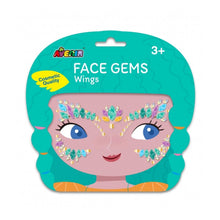 Set de Gemas Faciales - Alas