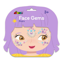 Set de Gemas Faciales - Estrellas