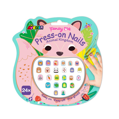 Set de Uñas Postizas Press-On - Reino Animal