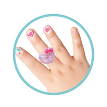 Set de Anillo y Stickers para Uñas - Corazones