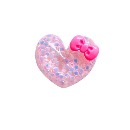 Set de Anillo y Stickers para Uñas - Corazones