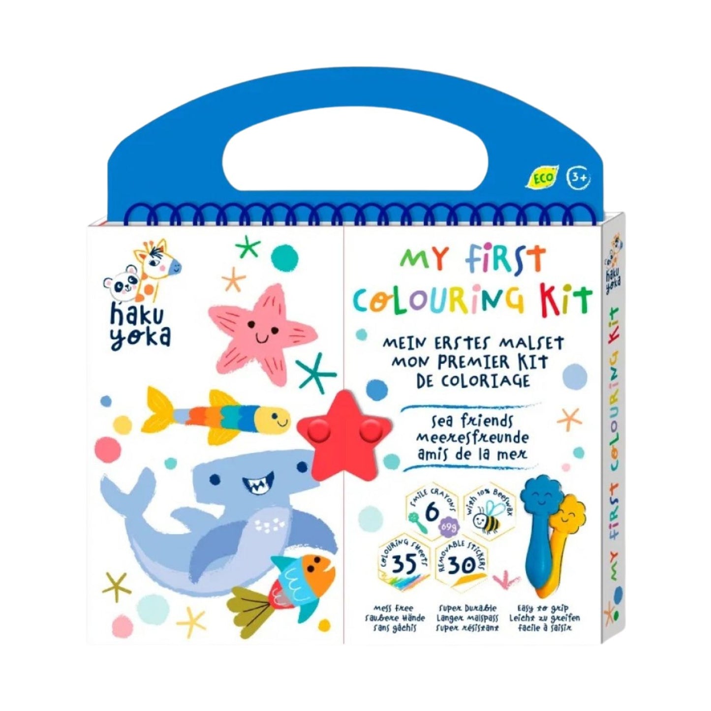 Mi Primer Kit para Colorear · Amigos del Mar