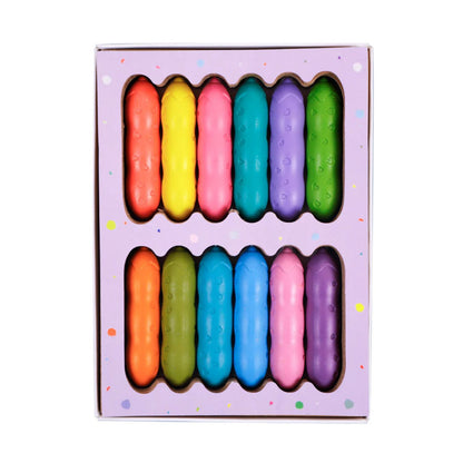 Crayones Happy Pea Pod · 12 Colores Pastel