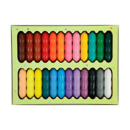 Crayones Happy Pea Pod · 24 Colores