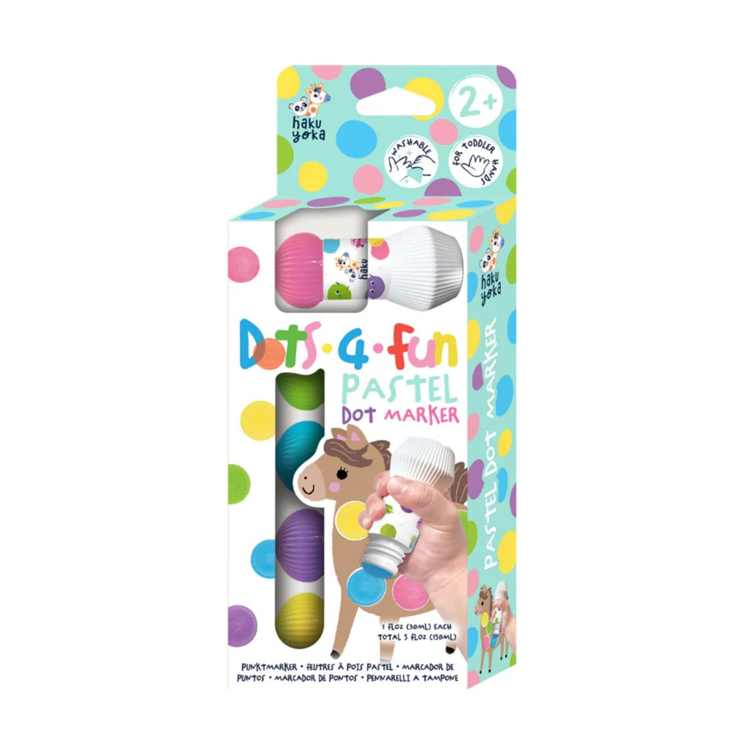 Marcador de Puntos Dot 4 Fun · 5 Colores Pastel