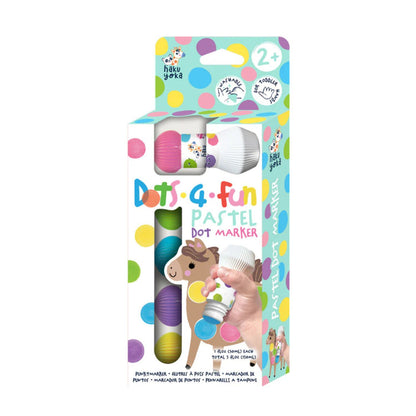 Marcador de Puntos Dot 4 Fun · 5 Colores Pastel