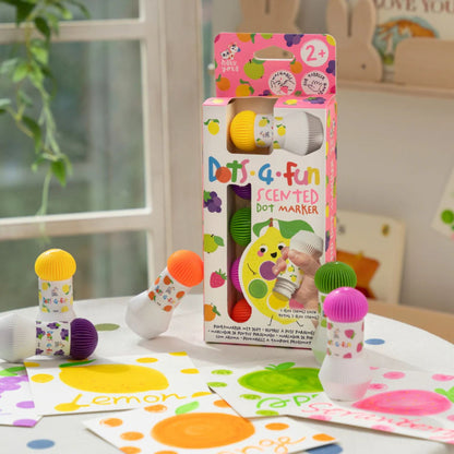 Marcador de Puntos Perfumado Dot 4 Fun · 5 Colores