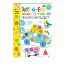Libro para Colorear Dot 4 Fun transportes