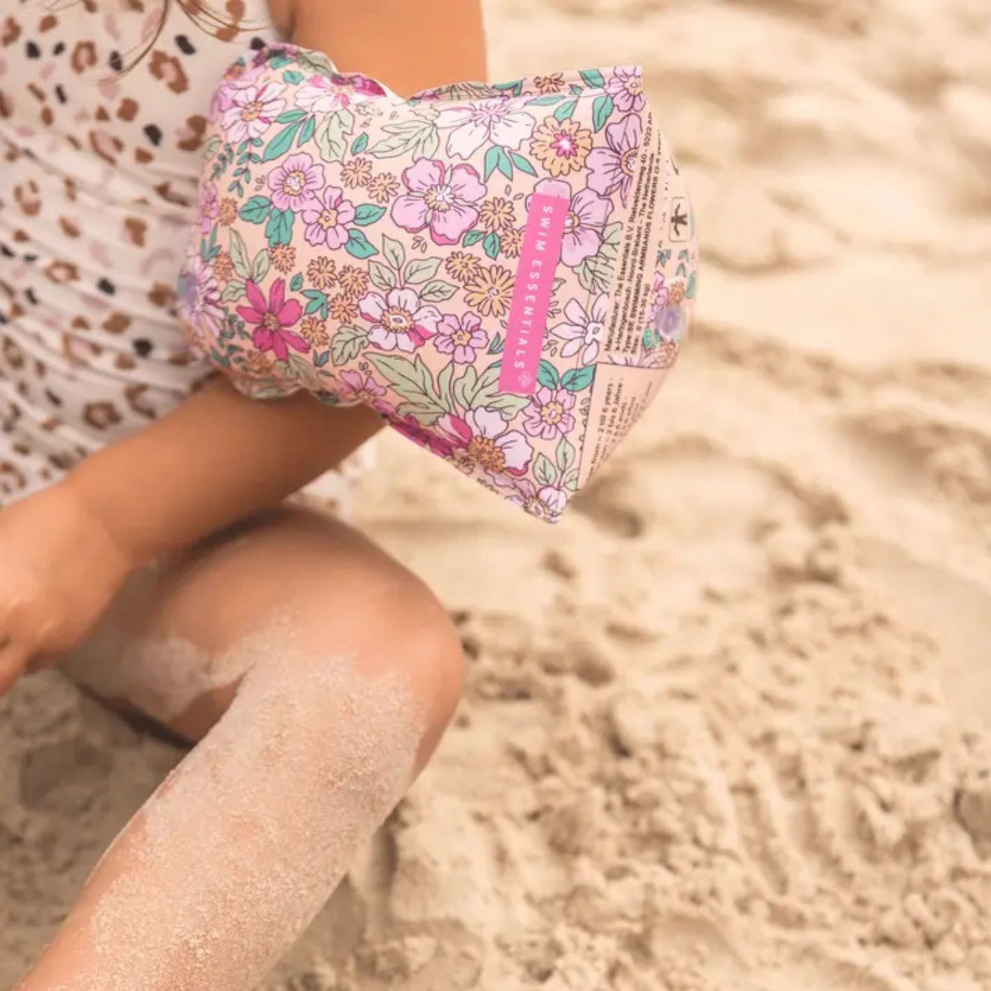 Flotador De Brazo Diseño Floral