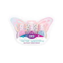 Set de Esmaltes con Diseño de Mariposas 3C4G