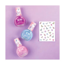 Set de Esmaltes con Diseño de Mariposas 3C4G