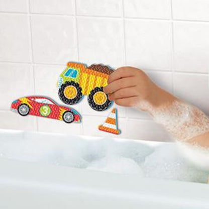 Stickers para la Bañera Beep Beep – Set de Vehículos 38 Piezas