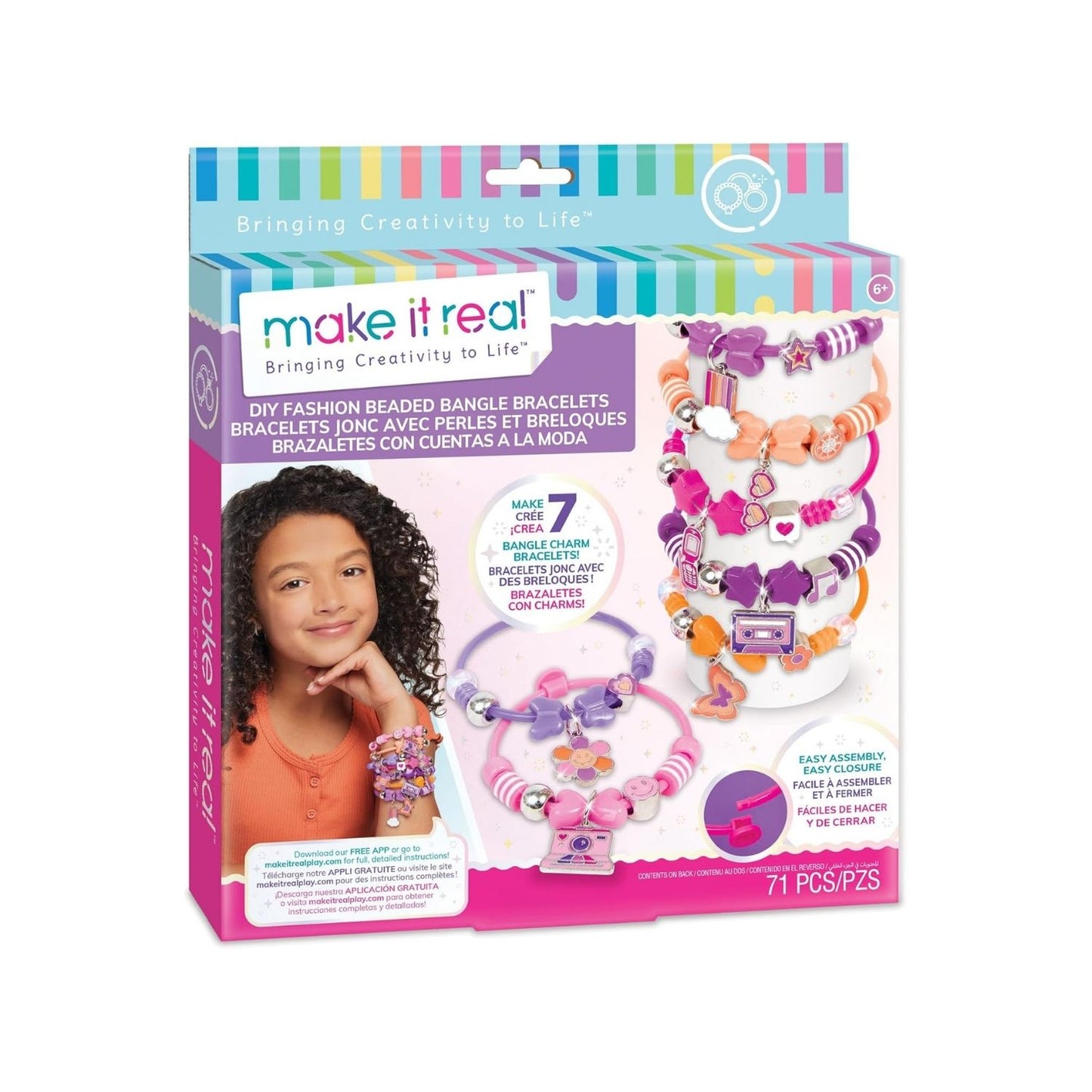 Kit para brazaletes cuentas Fashion