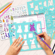 Set de dibujo diseño de Moda
